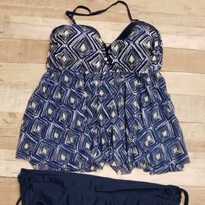 Womens tankini swimsuit set